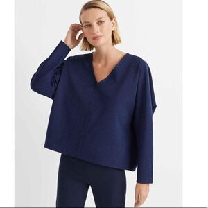 Club Monaco Cocoon V Neck Top